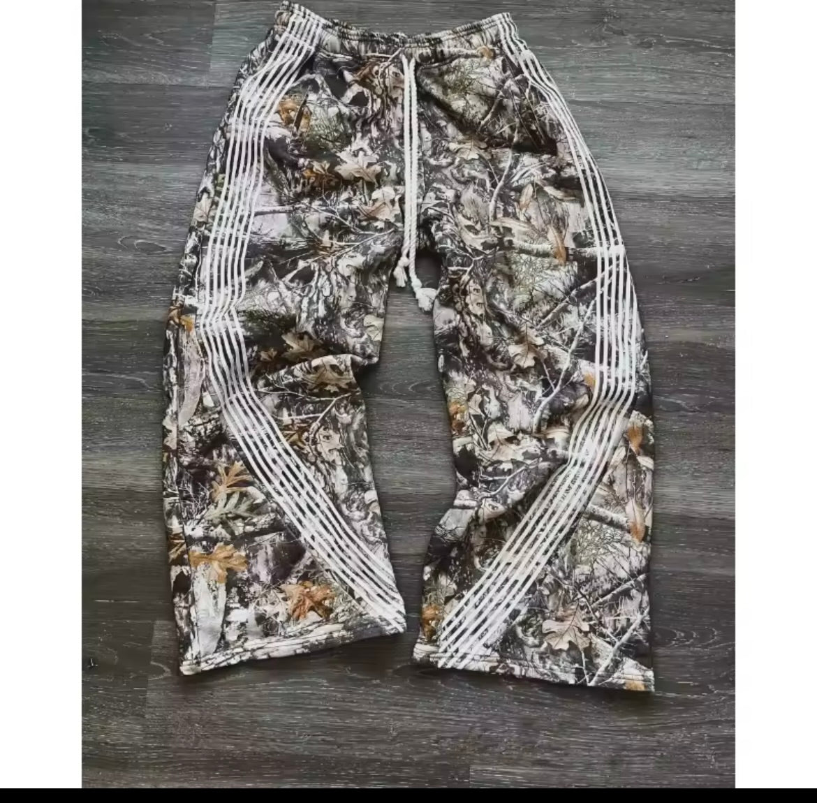 Camouflage Drawstring Sweatpants