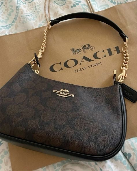 Pre-owned Small coach Teri bag