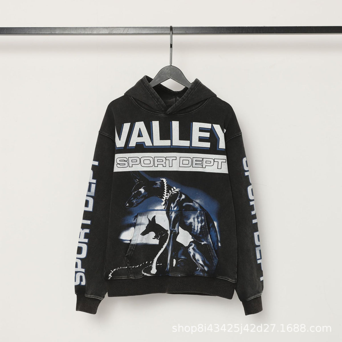 Trendy Brand Retro Printed Couple Sweatshirt Jacket