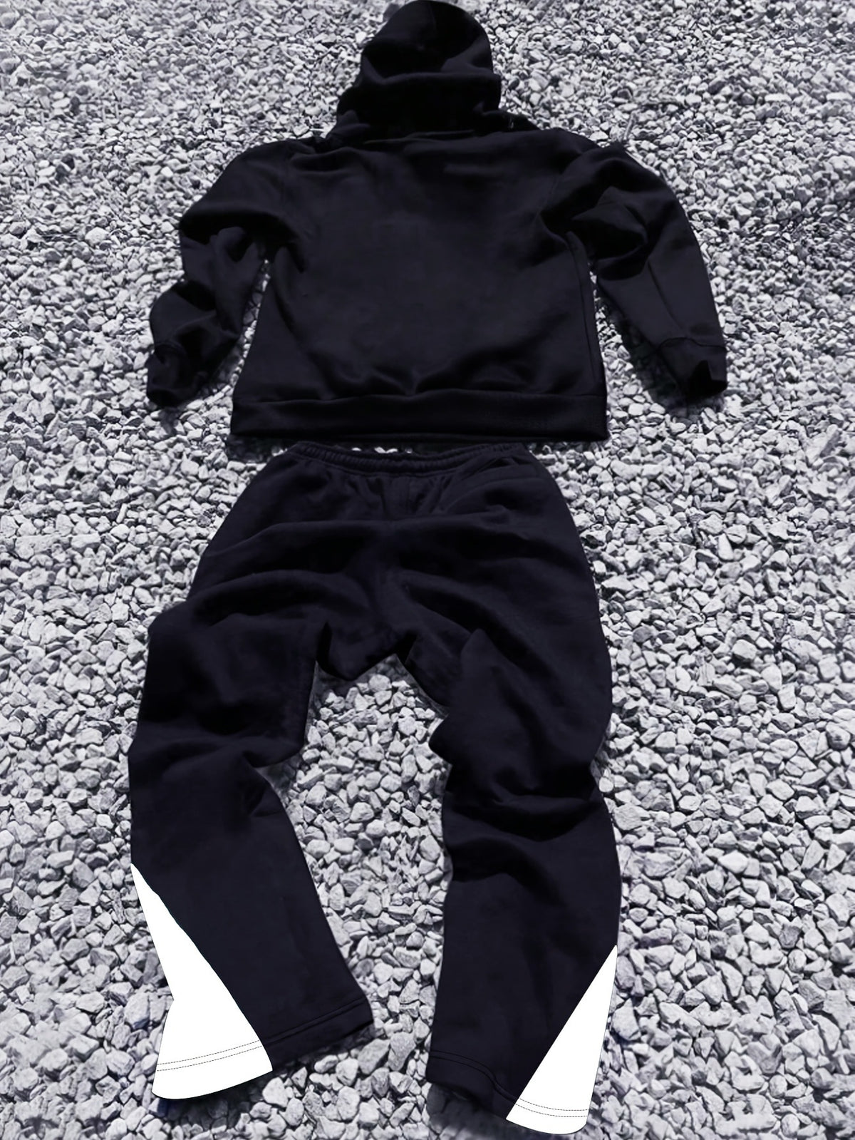 Child of God Graphic Hoodie & Flare Sweatpants Tracksuit Set