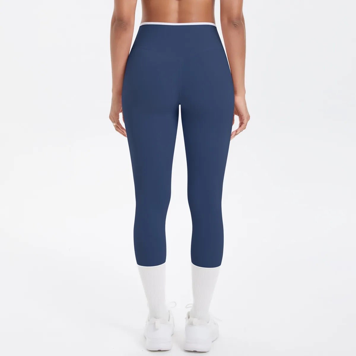 Cross High Waisted Sports Suit Breathable Fitness Running Workout Yoga Set - Styledbyblazz
