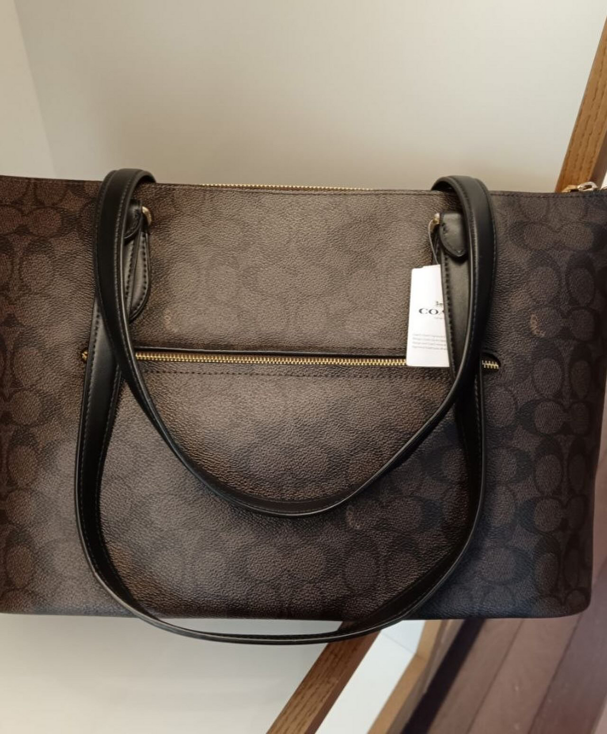 Preowned COACH gallery tote bag