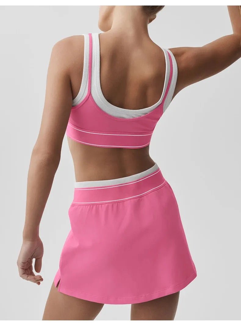 2PCS Yoga Set Women Outfits Sports Bra - Styledbyblazz