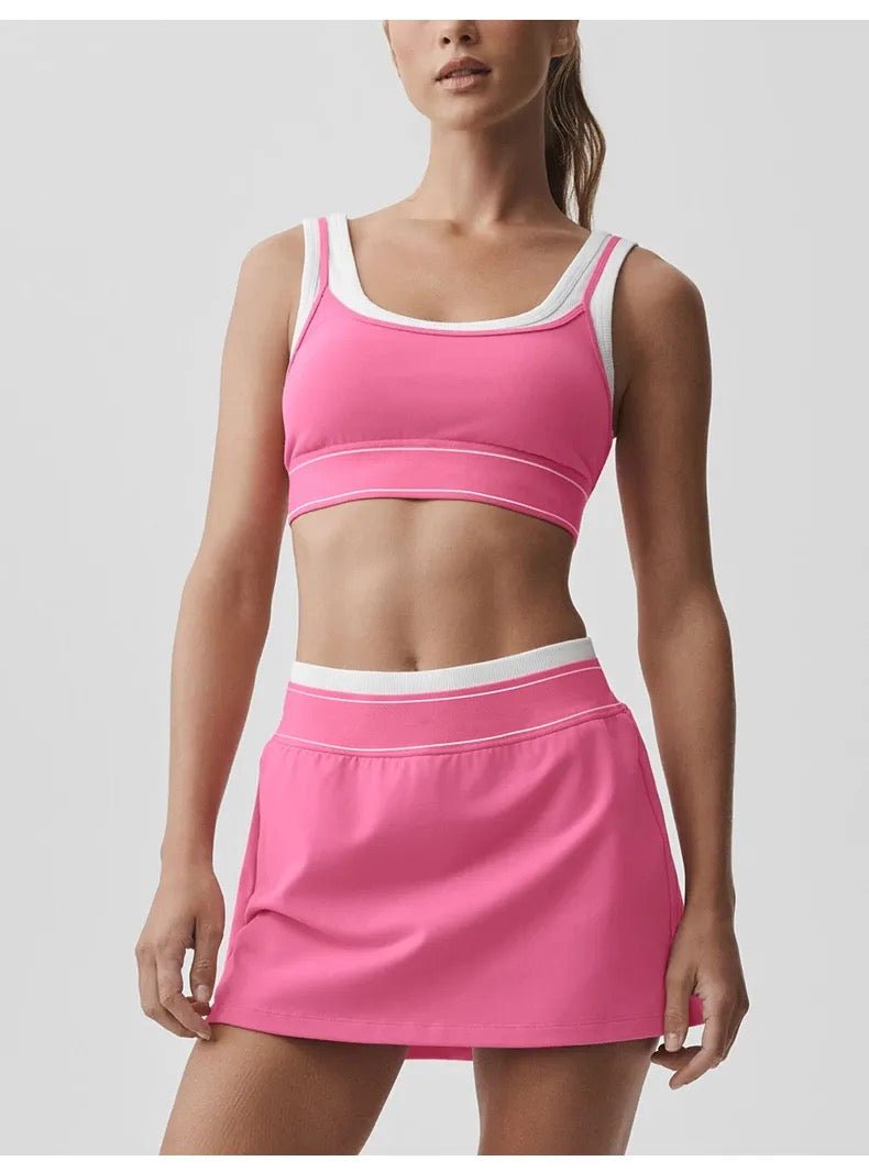 2PCS Yoga Set Women Outfits Sports Bra - Styledbyblazz