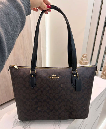 Preowned COACH gallery tote bag