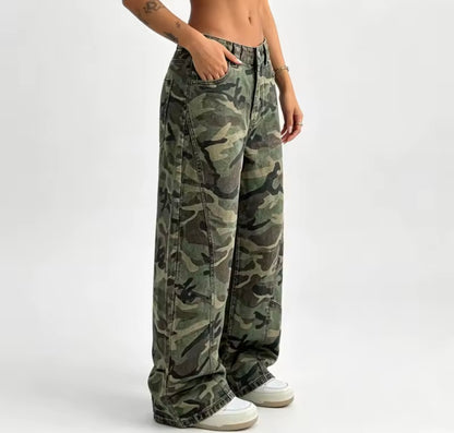 streetwear camouflage trousers
