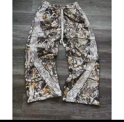 Camouflage Drawstring Sweatpants