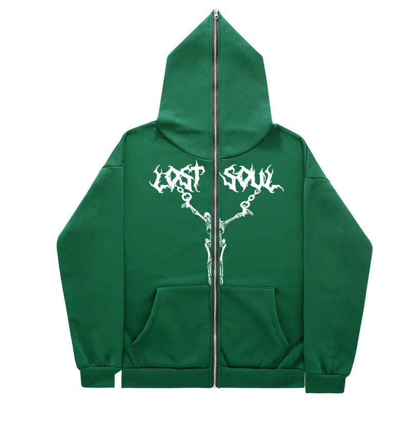 Unisex Oversized Black Hooded Sweatshirt 100% Cotton