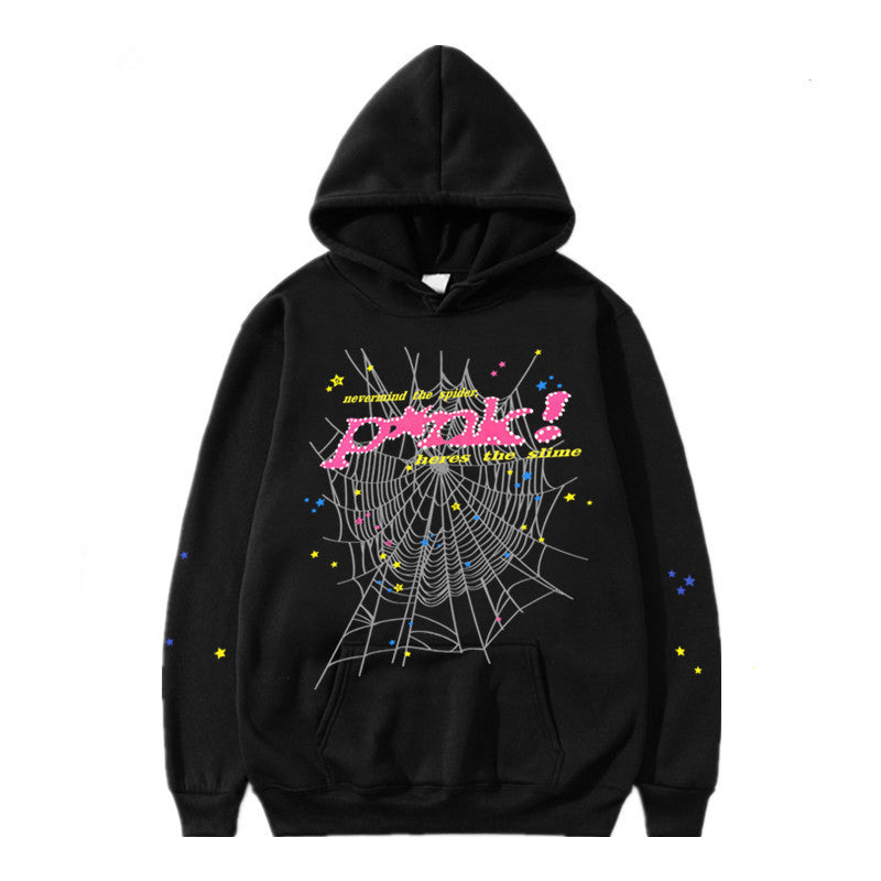 Sp5der P*nk Hoodie 'Black