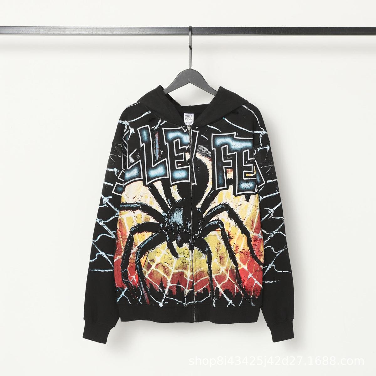 Trendy Brand Retro Printed Couple Sweatshirt Jacket