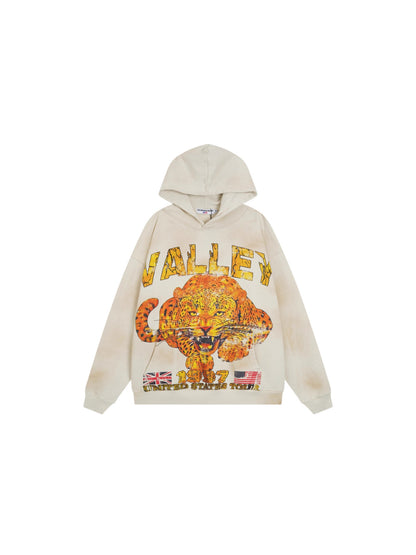 Trendy Brand Retro Printed Couple Sweatshirt Jacket
