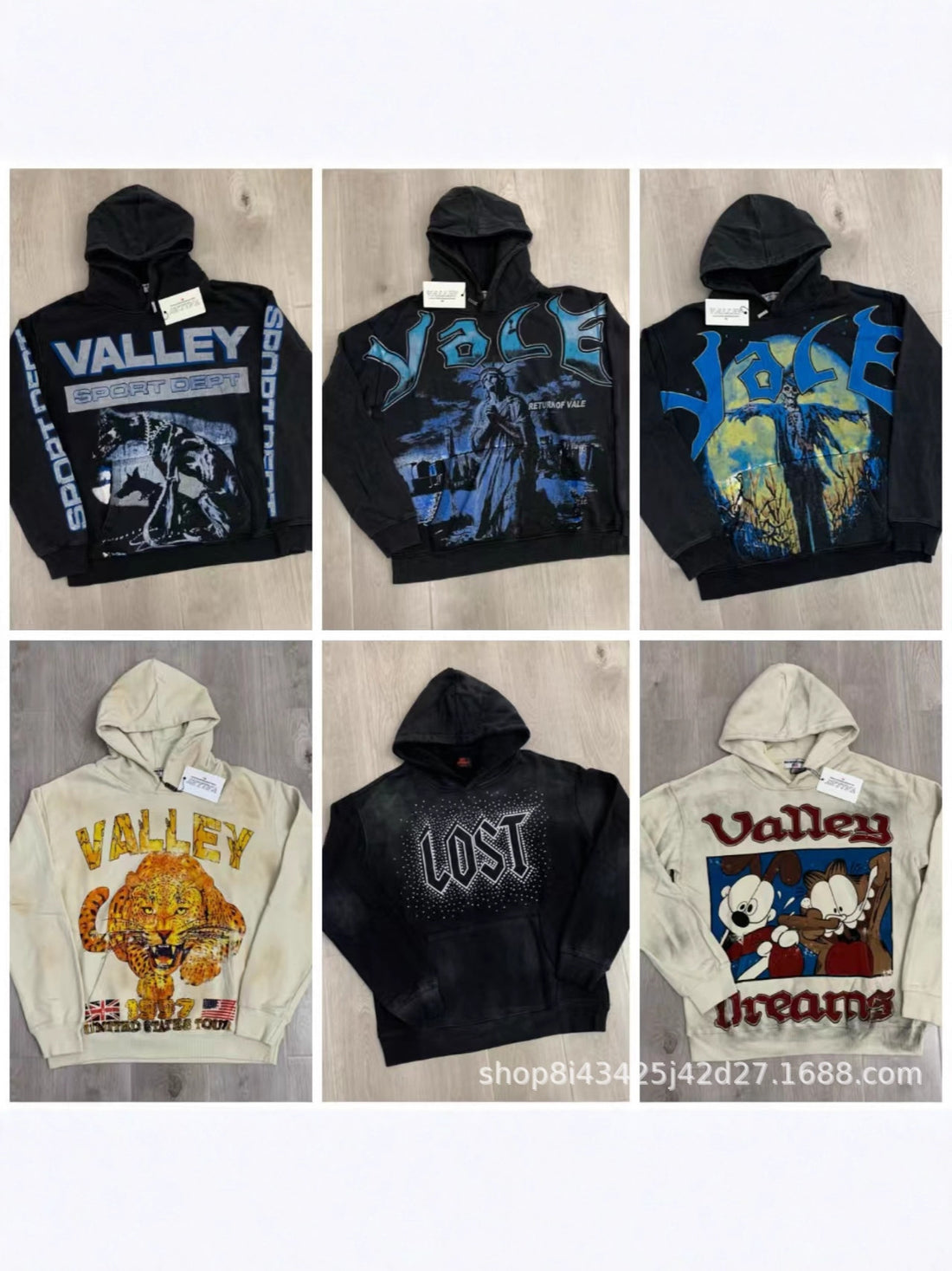 Trendy Brand Retro Printed Couple Sweatshirt Jacket