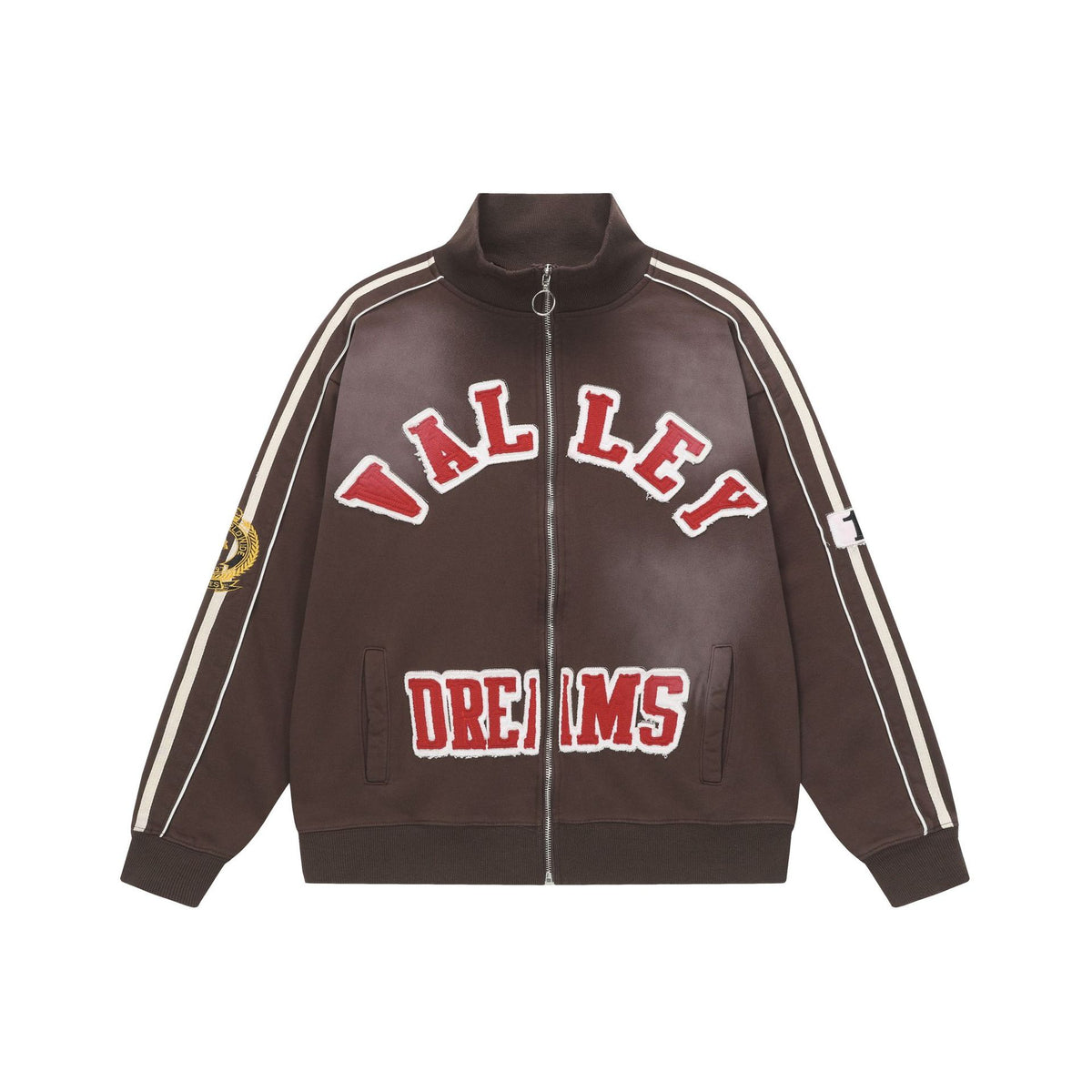 Trendy Brand Retro Printed Couple Sweatshirt Jacket