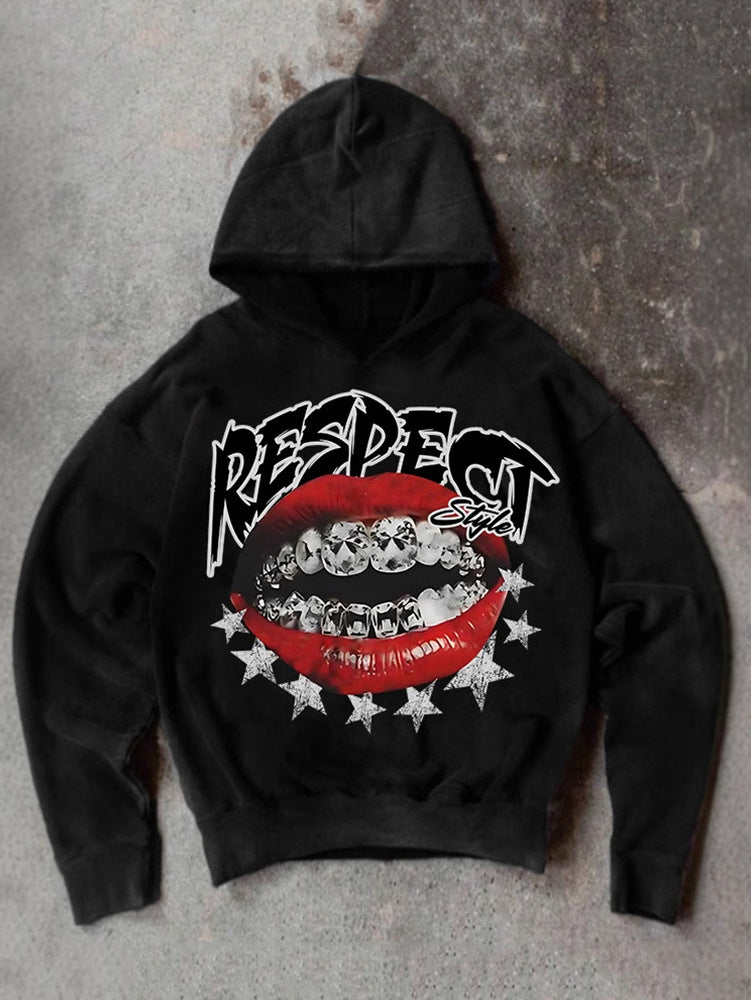 Fashion Street High Street Printed Hoodie
