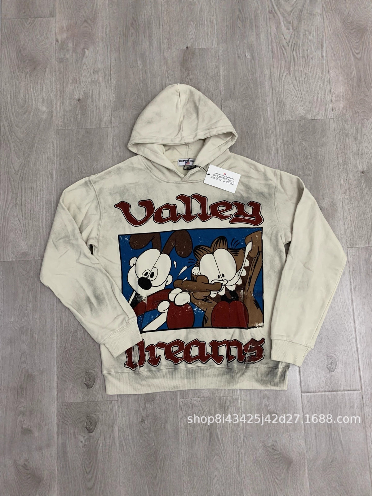 Trendy Brand Retro Printed Couple Sweatshirt Jacket