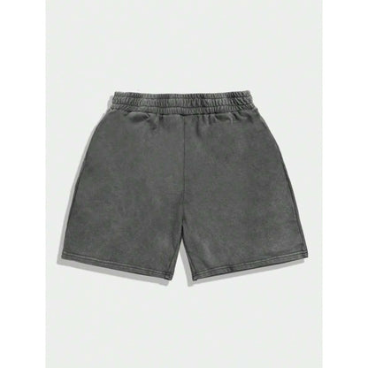 Letter Print Drawstring Belt Flap Pocket Pants