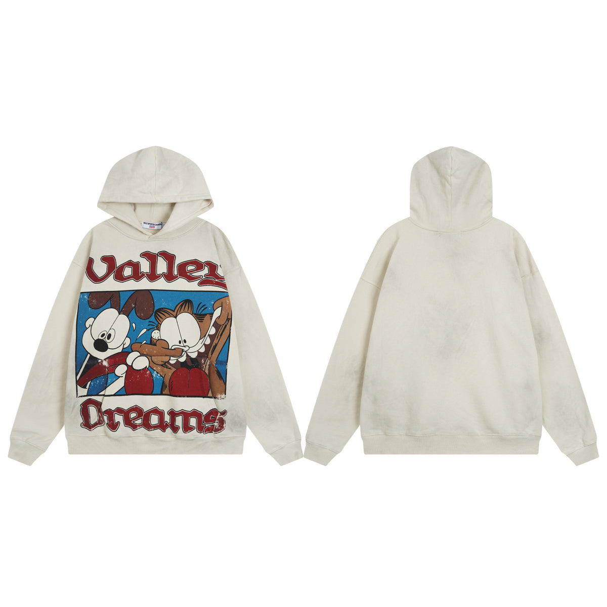 Trendy Brand Retro Printed Couple Sweatshirt Jacket