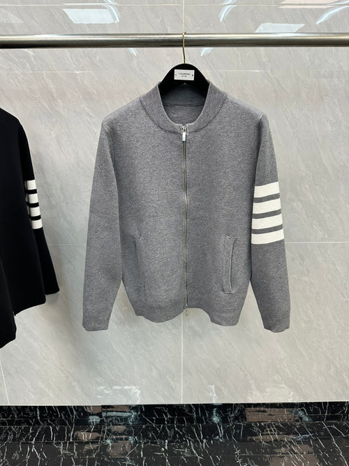 Gray Crab Icon Bomber Jacket - Styledbyblazz