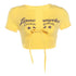 Hottie Letter Print t-Shirts Women v-Neck - Styledbyblazz