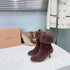 Pre-owned Gianvito Rossi Knitted Ankle Boots - Styledbyblazz