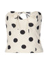 Sexy Polka Dot Strapless Tanks Tops - Styledbyblazz