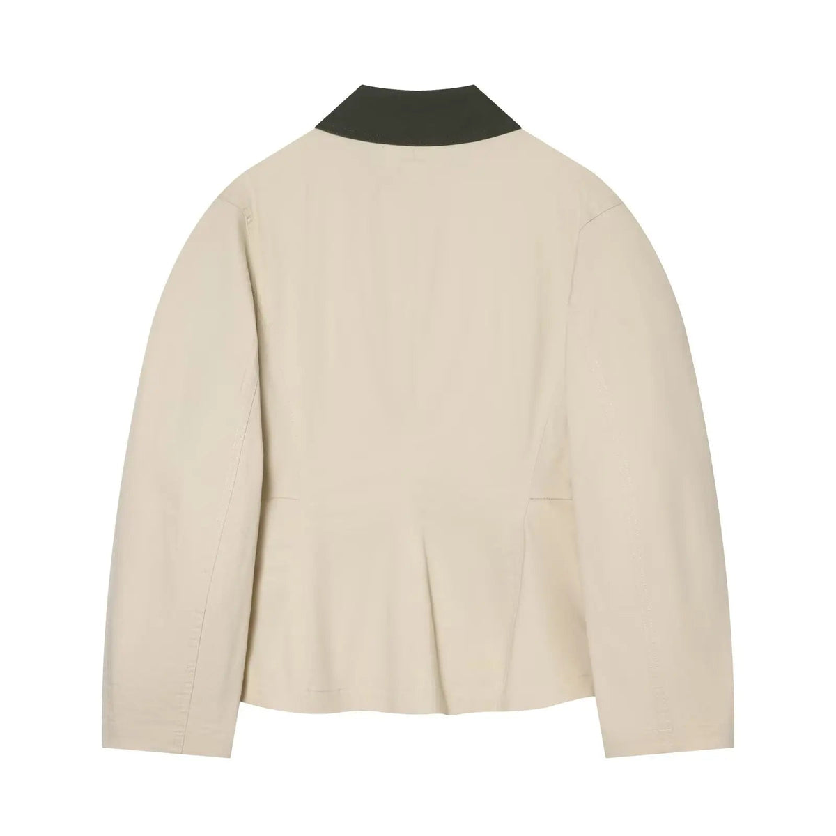 Versatile Color Block Collar Jacket Coat - Styledbyblazz